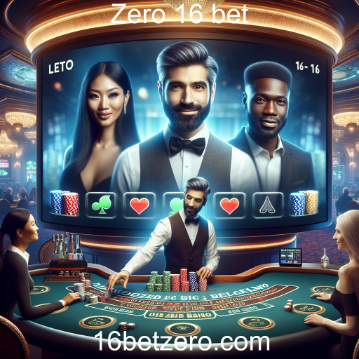 A Experiência Imersiva dos Cassinos Ao Vivo no Zero 16 Bet